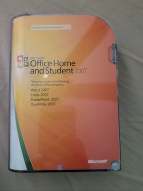 Microsoft MS Office Home & Student 2007 Software Suite